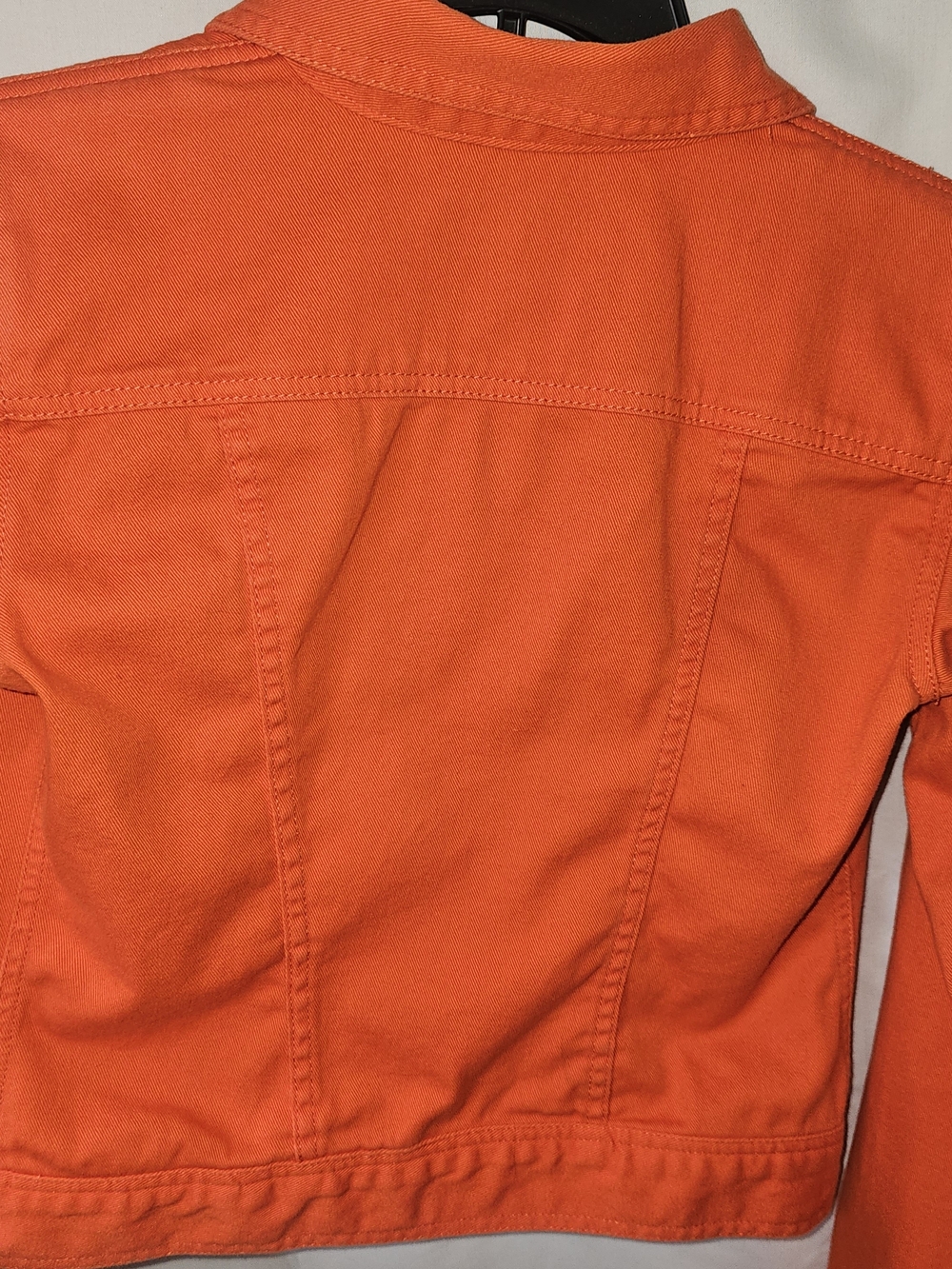 Ralph Lauren Bright Orange Denim Jacket - Women's - Picture 7 of 9